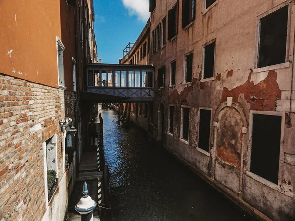 Vieja Ciudad Italiana Venecia Italia — Foto de Stock