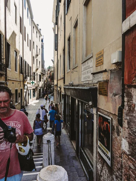 Eski İtalyan kasabası Venedik, İtalya 