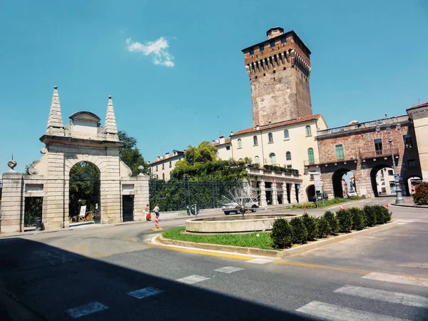 Staré Italské Město Verona Itálie — Stock fotografie