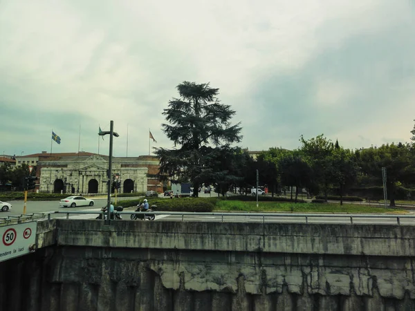 Vieja Ciudad Italiana Verona Italia —  Fotos de Stock