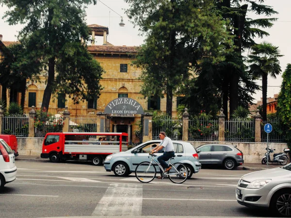 Vieja Ciudad Italiana Verona Italia —  Fotos de Stock