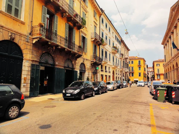 Vieja Ciudad Italiana Verona Italia —  Fotos de Stock