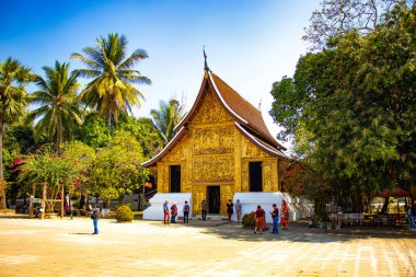 Laos 'taki Budist tapınağı mimarisi