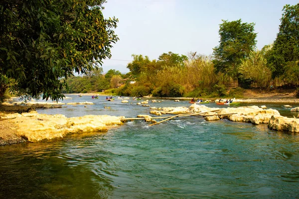 Territoire Ville Vang Vieng Laos — Photo