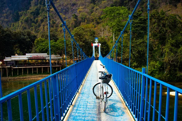 Vang Vieng City Territory Laos — Stock Photo, Image