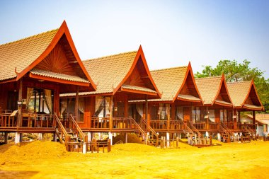 Vang Vieng şehri bölgesi, Laos 