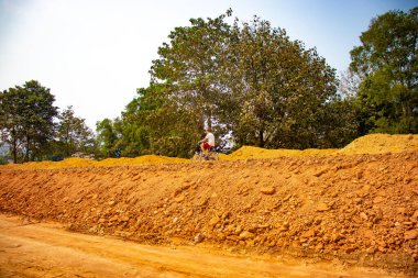 Vang Vieng şehri bölgesi, Laos 