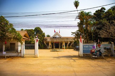 Vang Vieng şehri bölgesi, Laos 