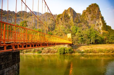 Turuncu Köprü Parkı, Vientiane, Laos
