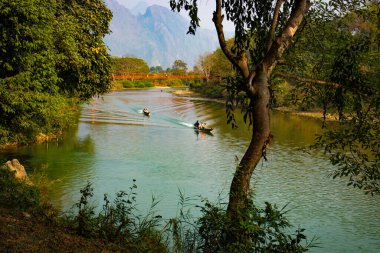 Turuncu Köprü Parkı, Vientiane, Laos