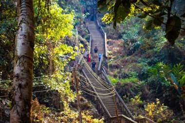 Turuncu Köprü Parkı, Vientiane, Laos