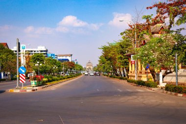 Gündüz Vientiane City, Laos 