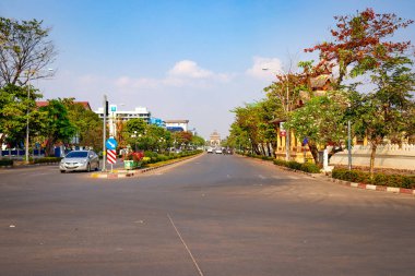 Gündüz Vientiane City, Laos 