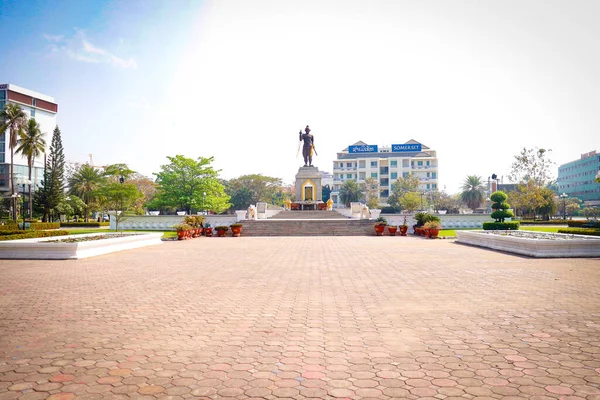 Parque Cidade Vientiane Laos — Fotografia de Stock