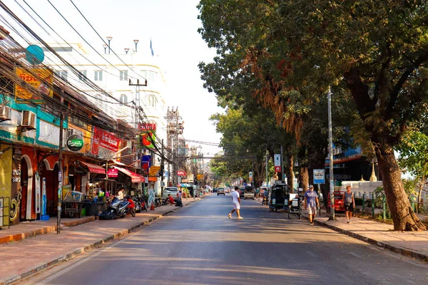 Vientiane Stad Dagtid Laos — Stockfoto
