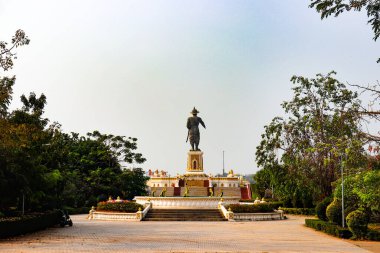 Vientiane kasabası gündüz vakti Laos 