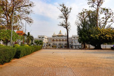 Vientiane kasabası gündüz vakti Laos 