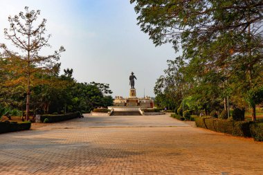 Vientiane 'deki anıt, Laos 