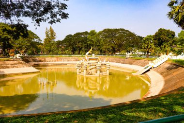Vientiane kasabası gündüz vakti Laos 