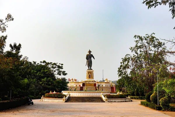 Território Cidade Vientiane Durante Dia Laos — Fotografia de Stock