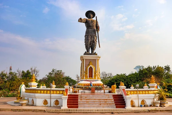 Památník Vientiane Laos — Stock fotografie