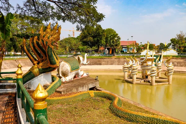 Park Buddy Dzień Vientiane Laos — Zdjęcie stockowe