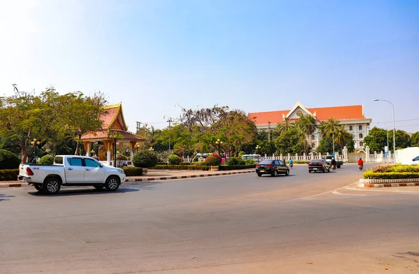 老挝万象市日光浴佛园 — 图库照片
