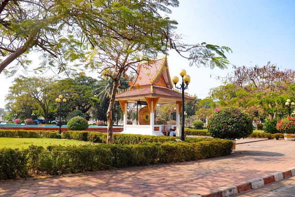 Buddha Park Durante Dia Vientiane Laos — Fotografia de Stock