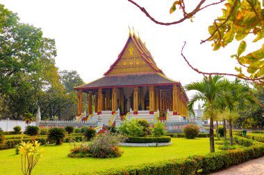 Tayland 'daki Haw Phra Kaew Budist Tapınağı 