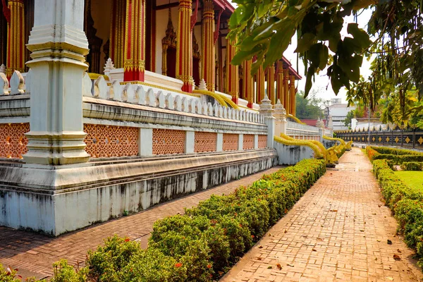 Haw Phra Kaew Tempio Buddista Thailandia — Foto Stock