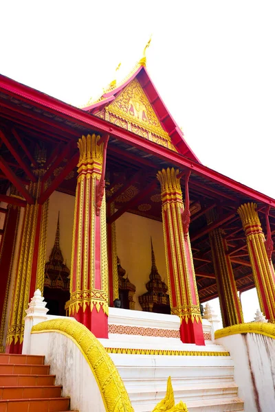 Haw Phra Kaew Tempio Buddista Thailandia — Foto Stock