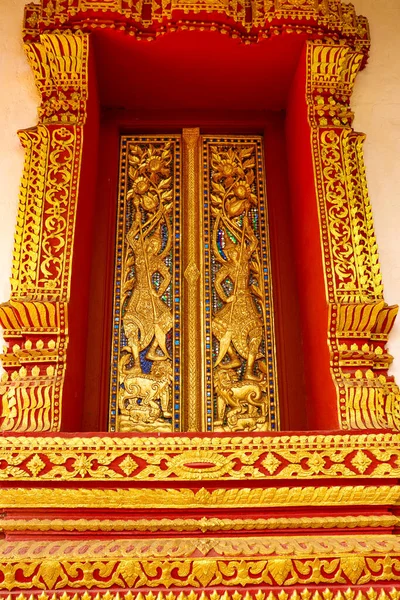 Aziatische Oude Architectuur Beelden Boeddhistische Tempel Laos — Stockfoto