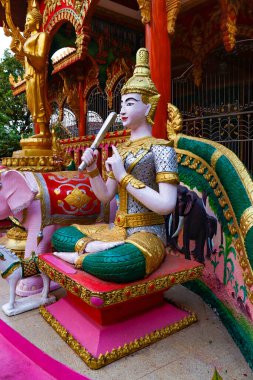 Budist tapınağı mimarisi ve dekorasyonu, Laos.