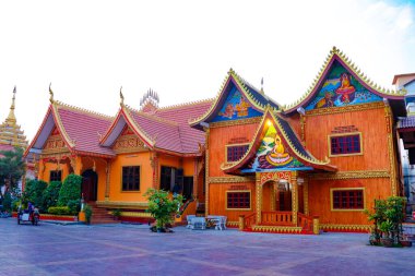 Tayland 'daki Haw Phra Kaew Budist Tapınağı 