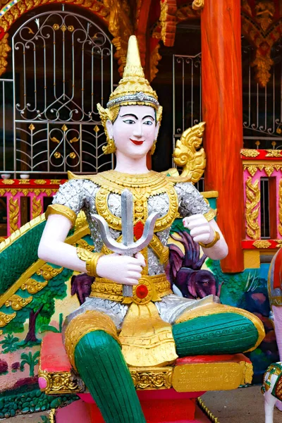Буддійська Архітектура Оздоблення Храму Лаос — стокове фото