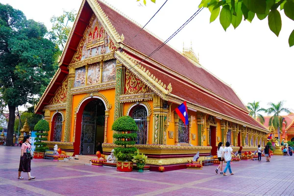 佛寺建筑与装饰 — 图库照片