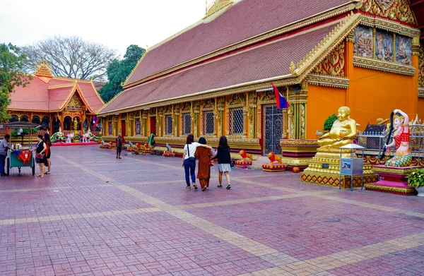 Haw Phra Kaew Templo Budista Tailandia —  Fotos de Stock