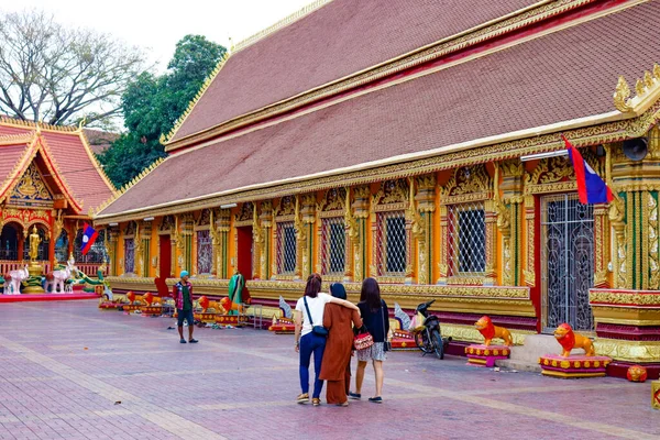 Haw Phra Kaew Buddhistický Chrám Thajsku — Stock fotografie