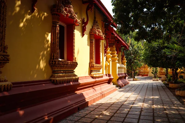 Arquitectura Estatuas Budistas Laos —  Fotos de Stock