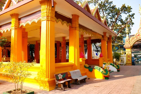 Вьентьян Буддийский Храм Лаос — стоковое фото