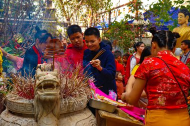 Tayland 'daki Haw Phra Kaew Budist Tapınağı 