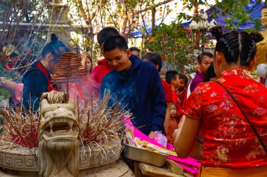 Tayland 'daki Haw Phra Kaew Budist Tapınağı 