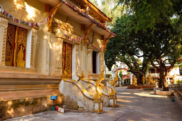 Close Buddhist Decoration Vientiane Laos — Stock Photo, Image