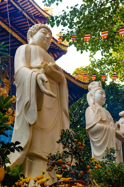 Arquitectura Estatuas Budistas Laos — Foto de Stock