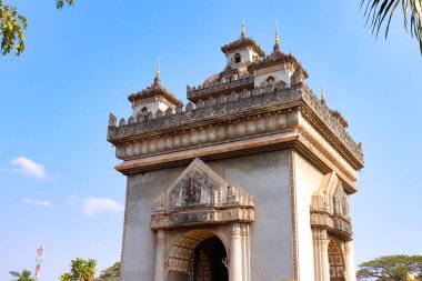 Patuxay Parkı 'ndaki kapı, Laos