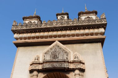 Patuxay Park 'ta mimarlık, Laos