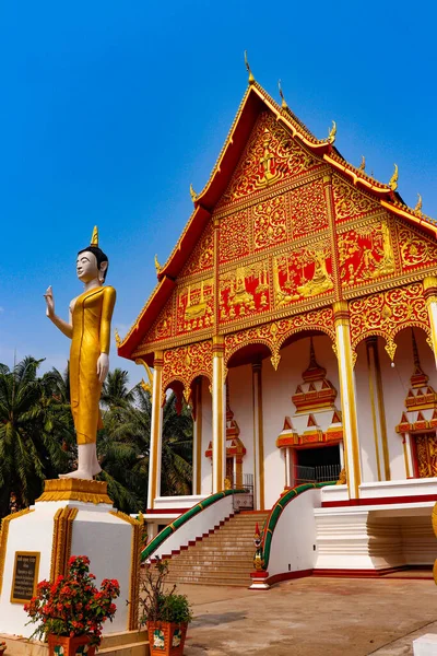 Wat Pha Luang Temple Laos — Fotografia de Stock