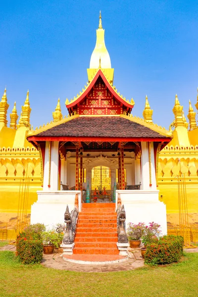 Wat Pha Luang Temple Laos — Fotografia de Stock