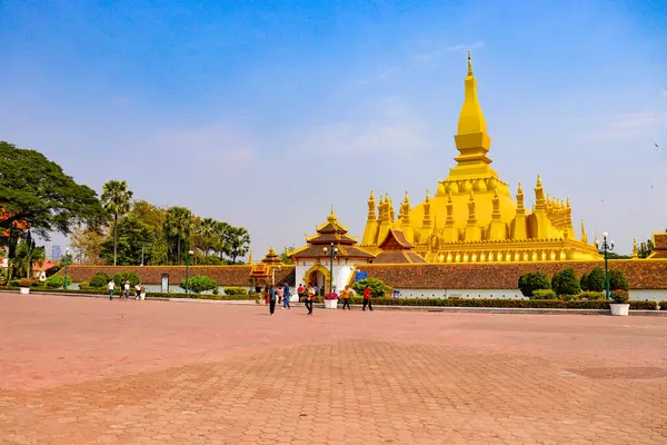 Wat Pha Luang Temple Laos — Photo