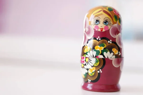 Gyönyörű Kilátás Orosz Matryoshka Babákra — Stock Fotó